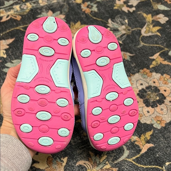 Stride Rite Pink and Purple Kids Sandals - Picture 5 of 5